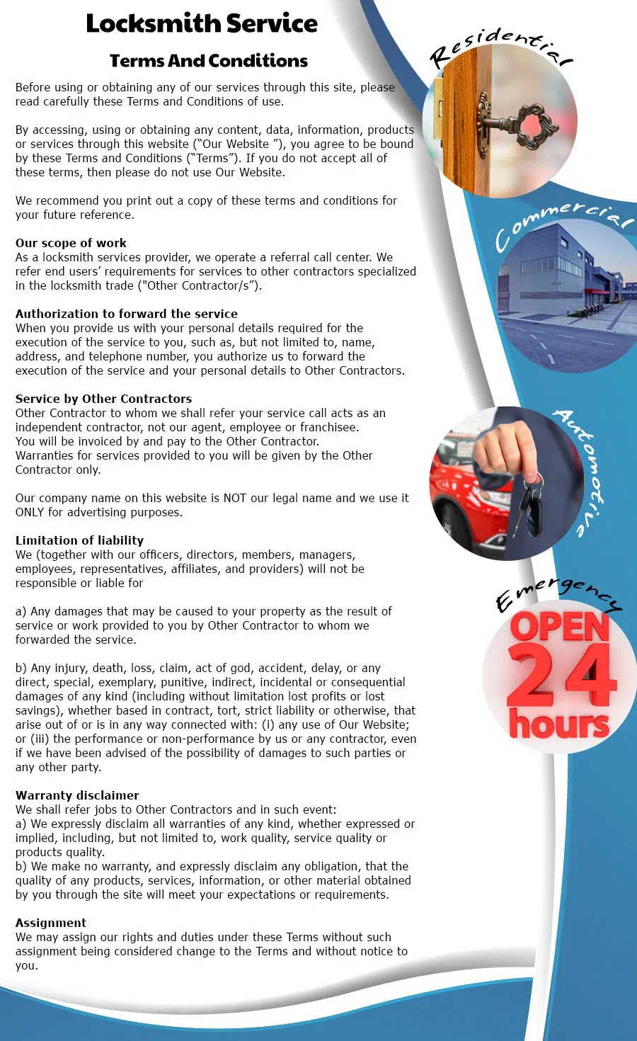 Community Locksmith Store Nashville, TN 615-510-3313 - terms-ls